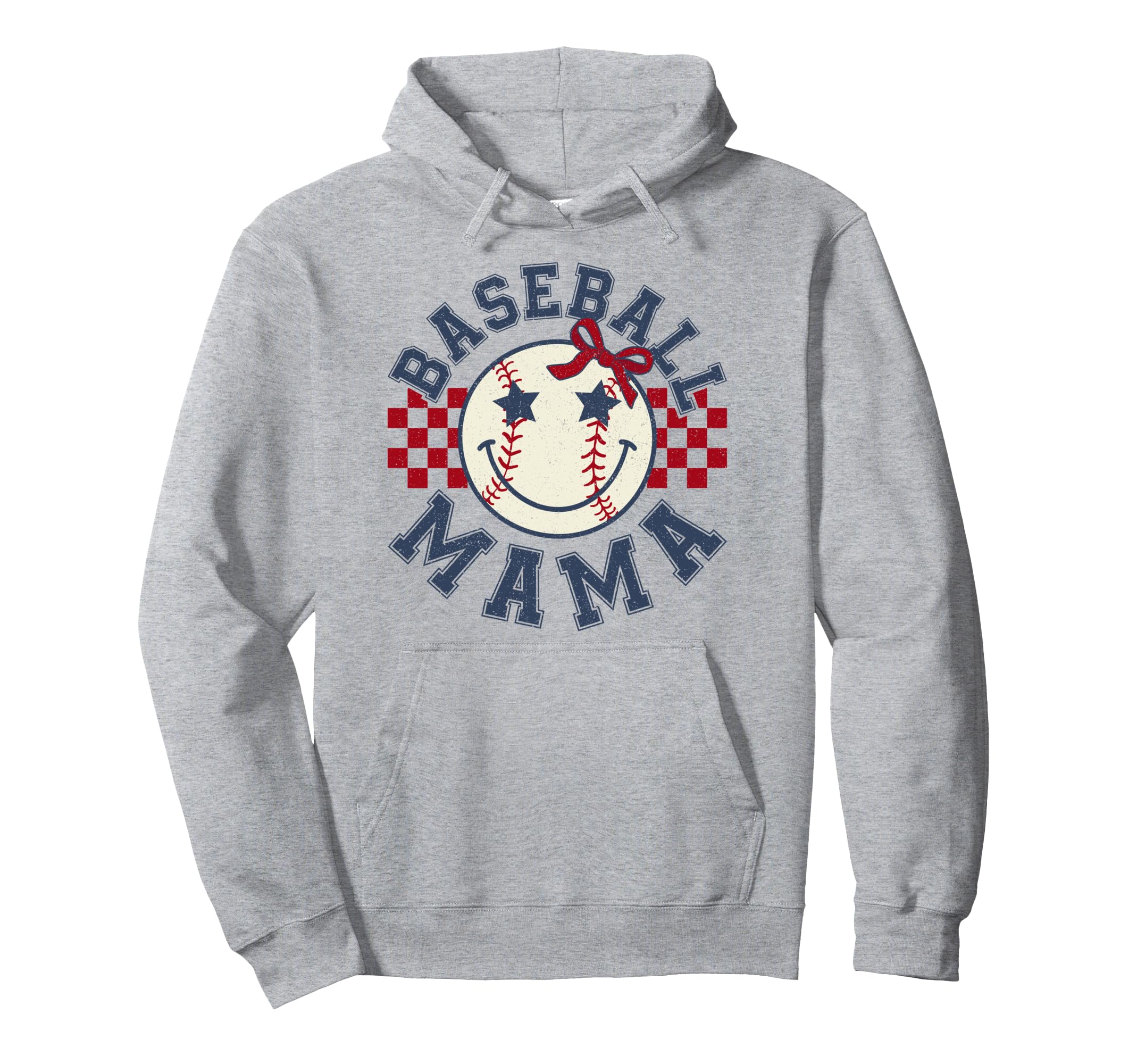 Baseball Mama Coquette Bow Game Day Hoodie - Aesthetic Graphic for Adults - T-Shirt, Sweatshirt, Hoodie