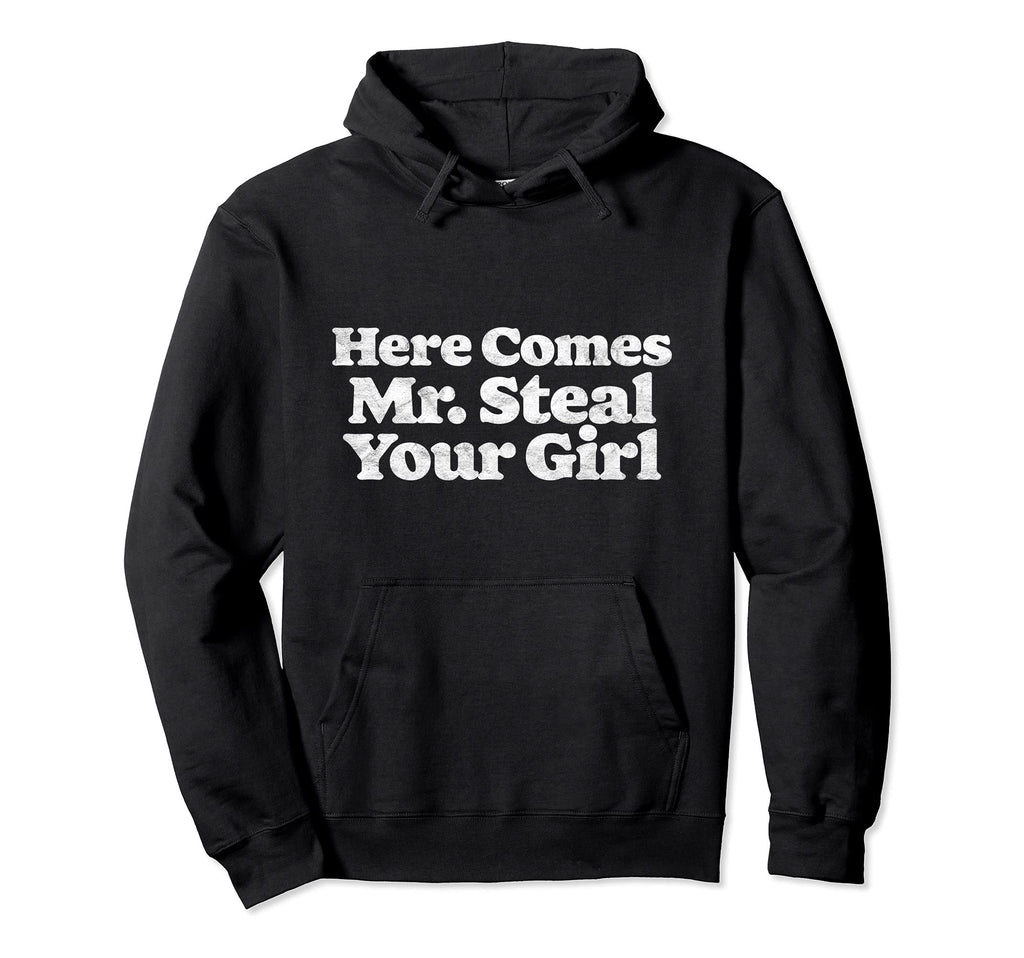 Here Comes Mr Steal Your Funny 80S Hoodie - Custom Art Print Unisex - T-Shirt, Sweatshirt, Hoodie