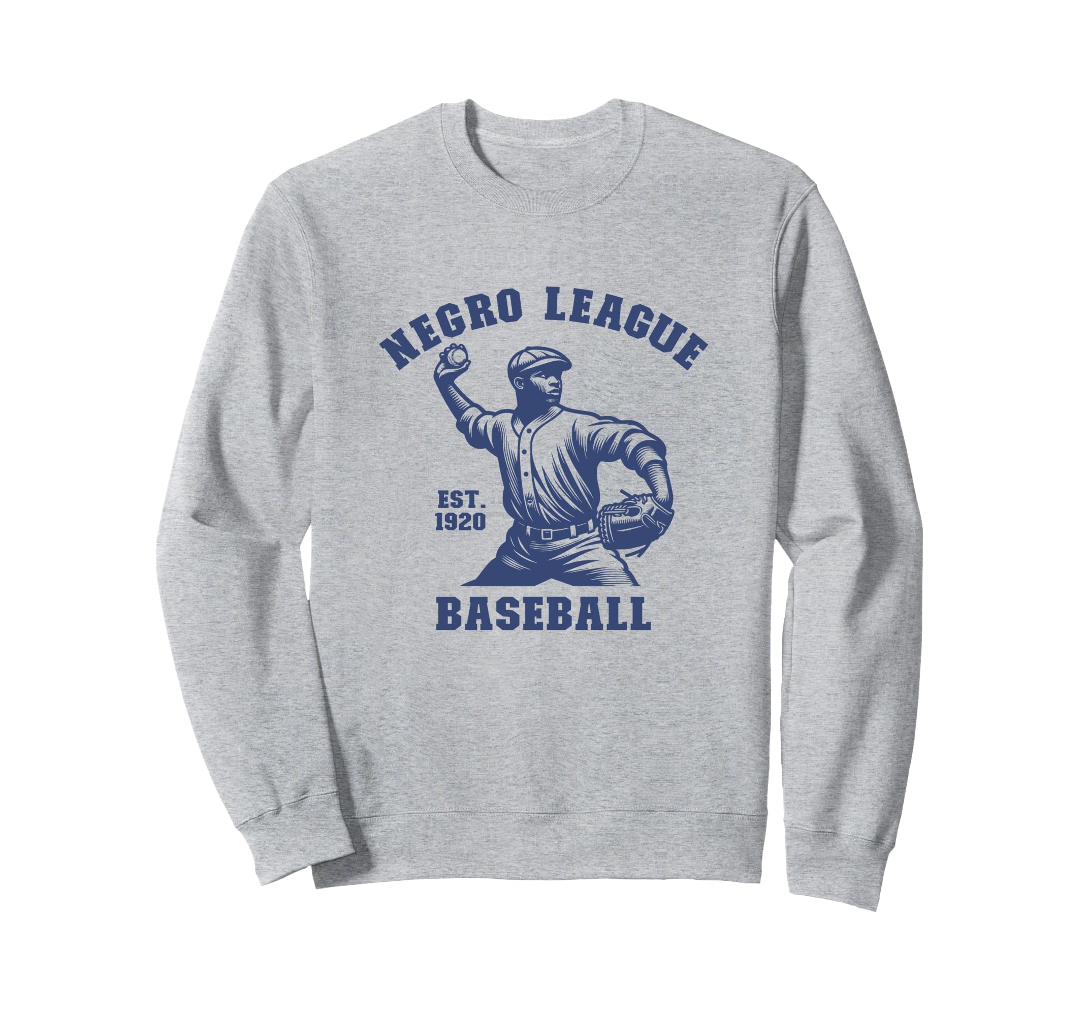 Negro League Baseball Black Sweatshirt - Casual Everyday Wear for Adults - T-Shirt, Sweatshirt, Hoodie