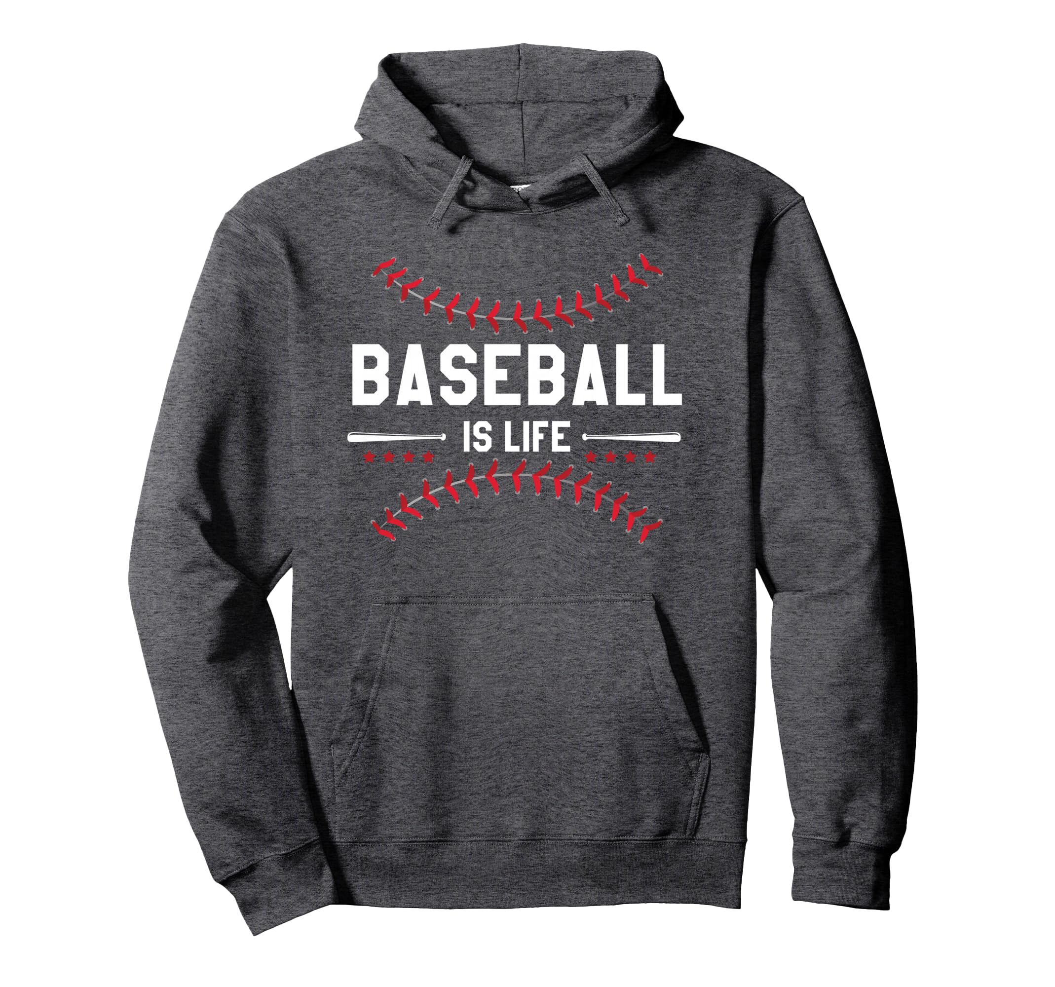 Baseball Is Life Game Day Life Is Better Hoodie - Graphic Print Men Women - T-Shirt, Sweatshirt, Hoodie