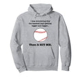 Trendy Baseball Kept Getting Bigger And Hoodie - Unique Graphic Men Women - T-Shirt, Sweatshirt, Hoodie