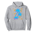 Vaporwave Aesthetic Tropical Summer Hoodie - Trendy Graphic for Adults - T-Shirt, Sweatshirt, Hoodie