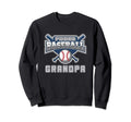 Proud Baseball Grandpa Summer Sweatshirt - Unique Graphic for Adults - T-Shirt, Sweatshirt, Hoodie