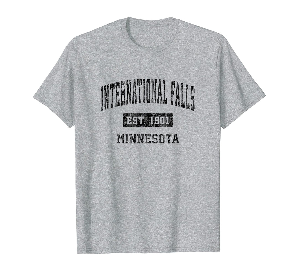 International Falls Minnesota Mn T-Shirt - Casual Everyday Wear Men Women - T-Shirt, Sweatshirt, Hoodie