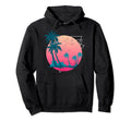 Tropical Beach 80S 90S Aesthetic Art Hoodie - Minimalist Print for Adults - T-Shirt, Sweatshirt, Hoodie