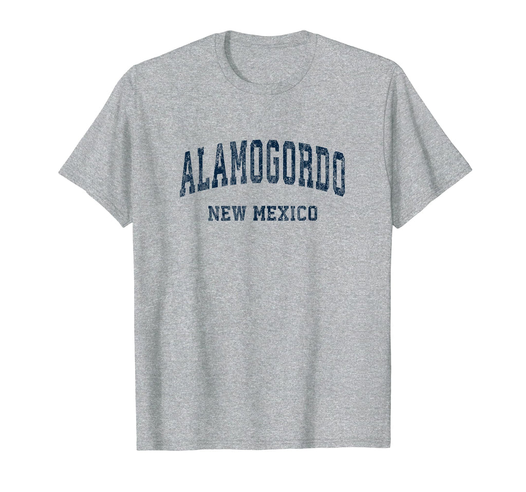 Alamogordo New Mexico Nm Varsity T-Shirt - Unique Graphic for Adults - T-Shirt, Sweatshirt, Hoodie