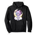 Kawaii Pastel Goth Creepy Anime Moon Hoodie - Streetwear Style Men Women - T-Shirt, Sweatshirt, Hoodie