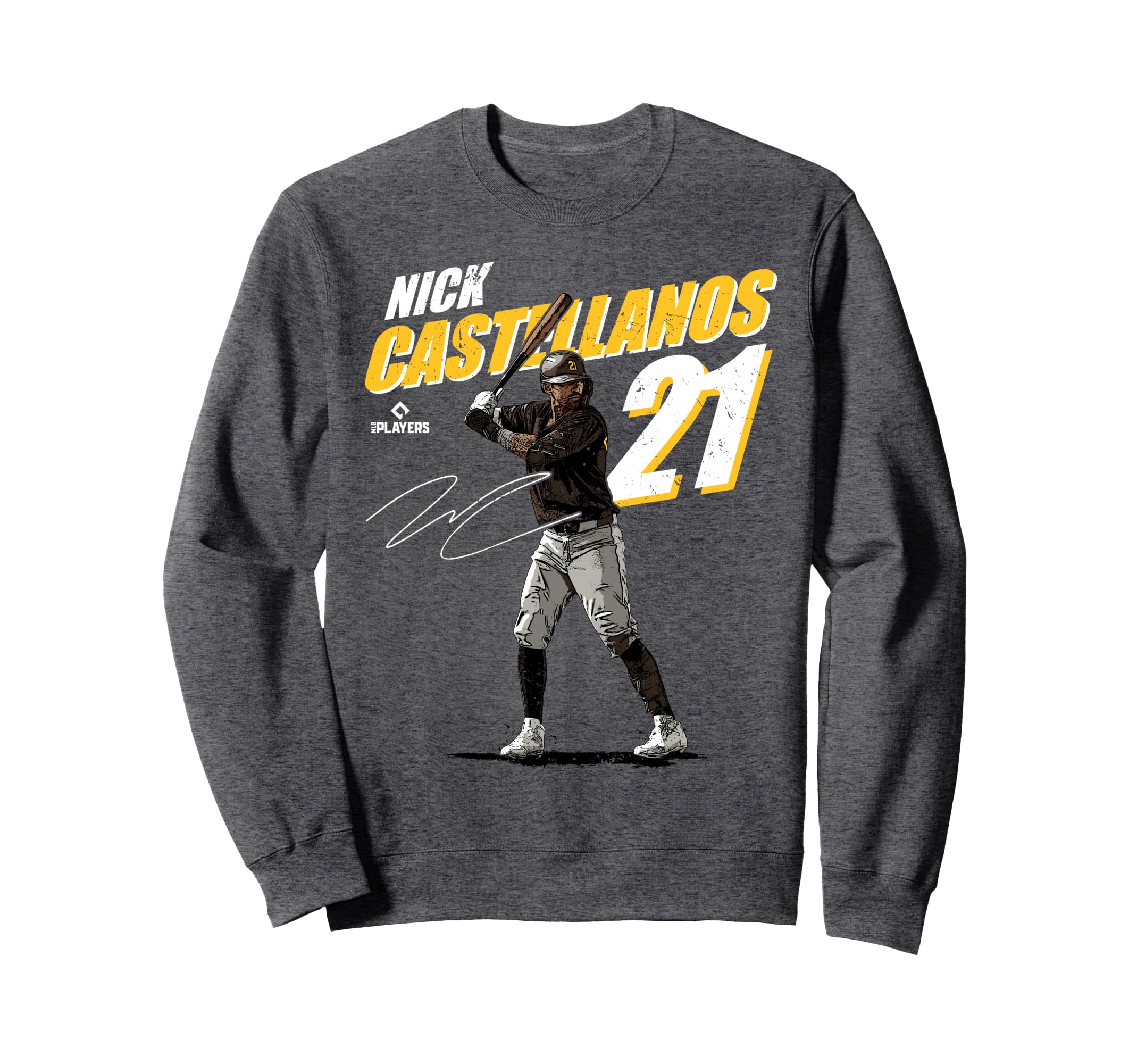 Nick Castellanos San Diego Sweatshirt - Streetwear Style for Adults - T-Shirt, Sweatshirt, Hoodie