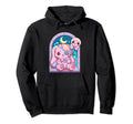 Kawaii Pastel Goth Creepy Rabbit Hoodie - Casual Everyday Wear Unisex - T-Shirt, Sweatshirt, Hoodie