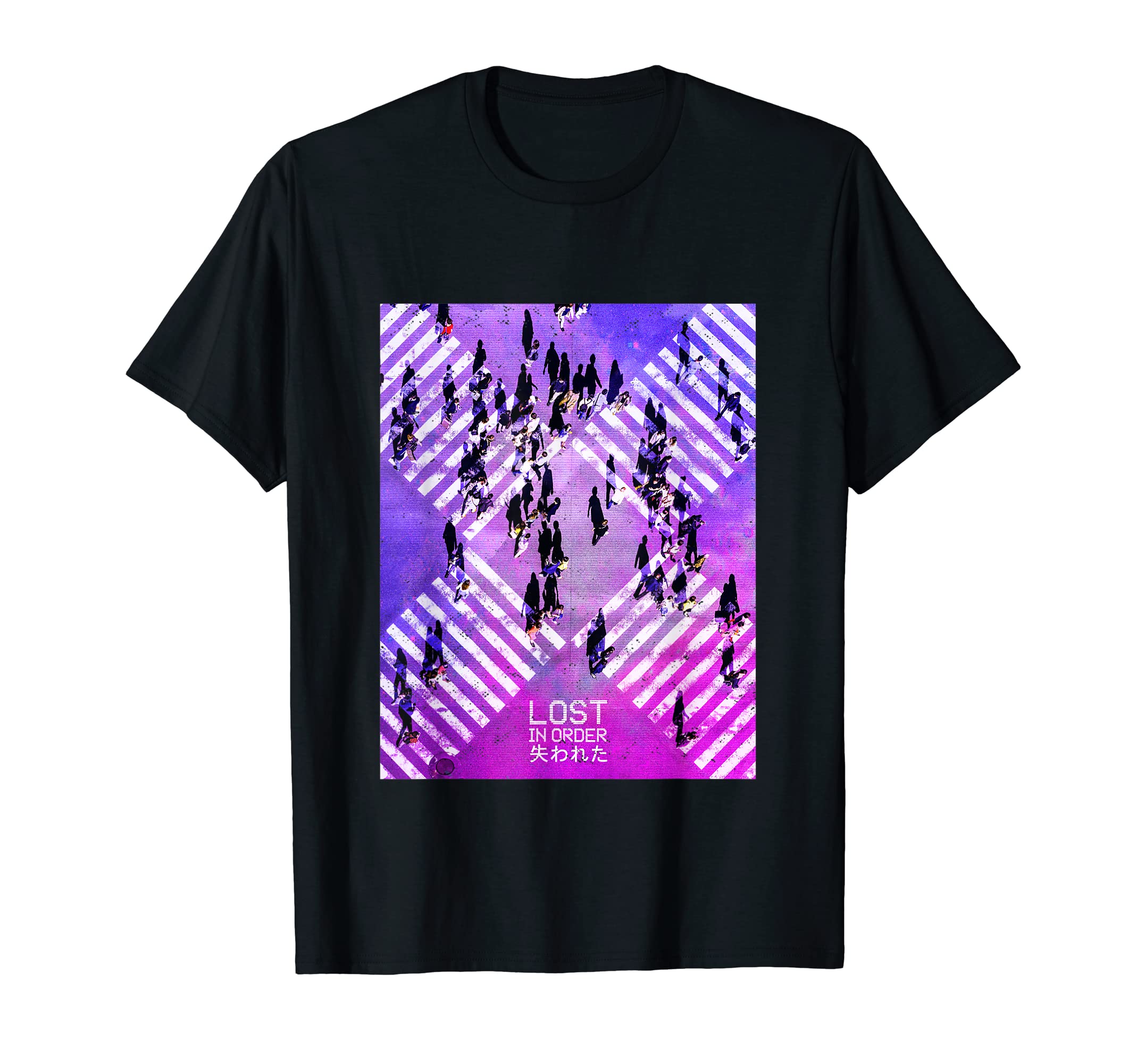 Lost Order Tokyo Japan Vaporwave T-Shirt - Minimalist Print Unisex - T-Shirt, Sweatshirt, Hoodie