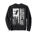 Handball Aunt Distressed American Sweatshirt - Streetwear Style for Adults - T-Shirt, Sweatshirt, Hoodie