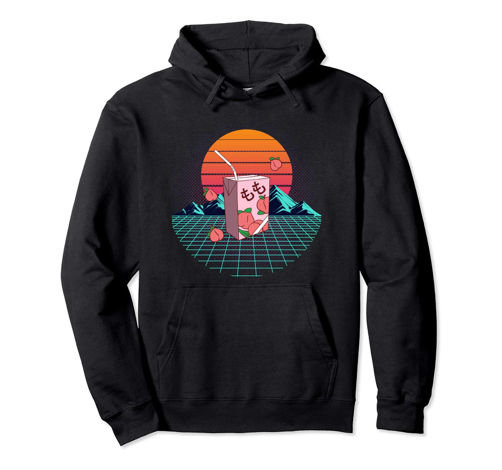 Vaporwave 90S Japanese Aesthetic Hoodie - Aesthetic Graphic for Adults - T-Shirt, Sweatshirt, Hoodie