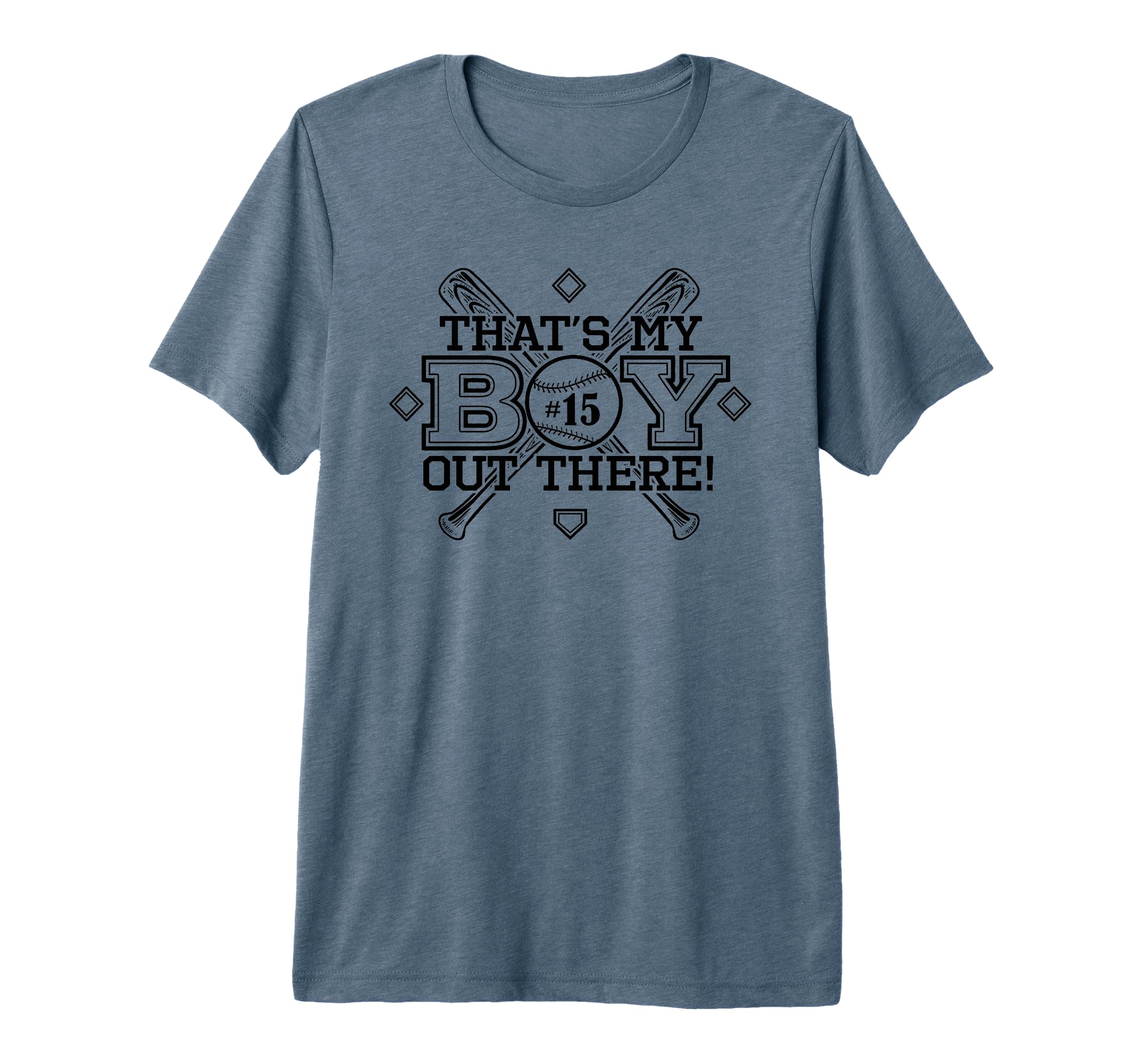Baseball Mom Dad Thats My Proud Parent T-Shirt - Custom Art Print Unisex - T-Shirt, Sweatshirt, Hoodie