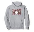 American Baseball Mom Mama Hoodie - Streetwear Style Men Women - T-Shirt, Sweatshirt, Hoodie