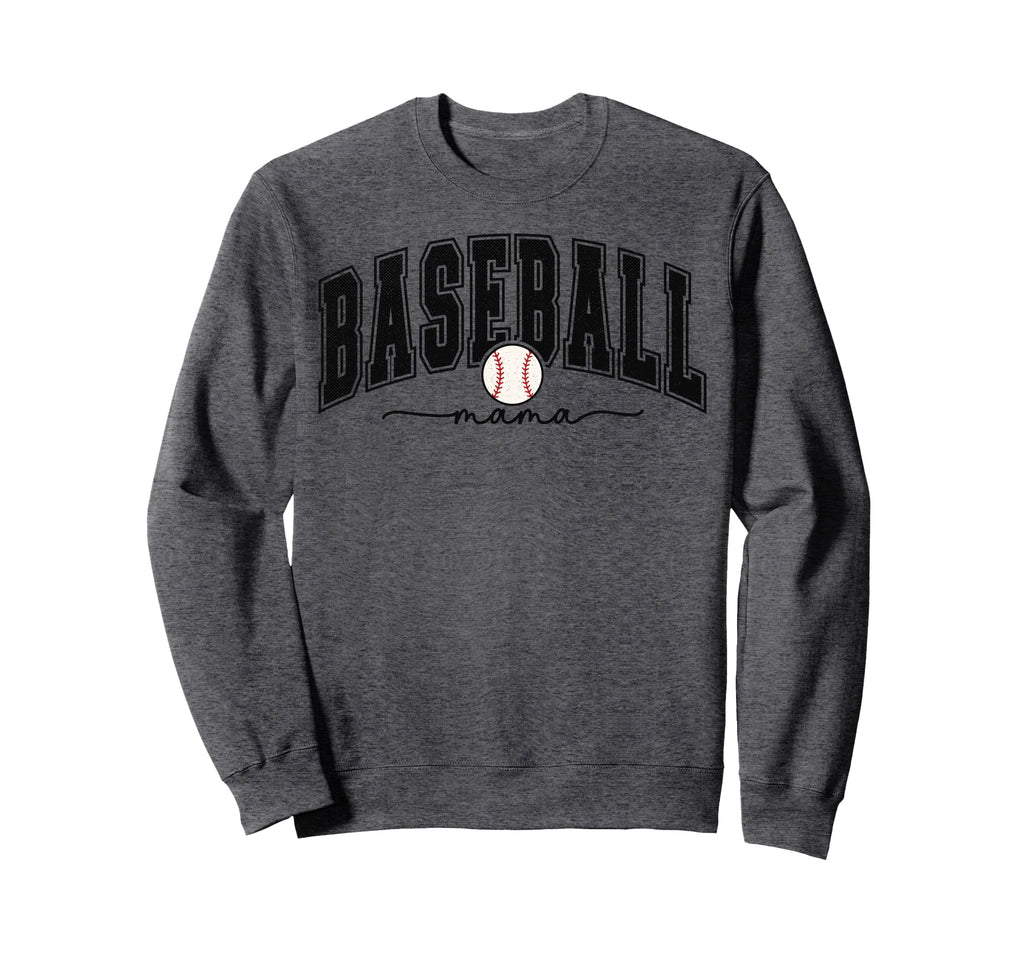 Baseball Mama Sweatshirt - Custom Art Print Unisex - T-Shirt, Sweatshirt, Hoodie