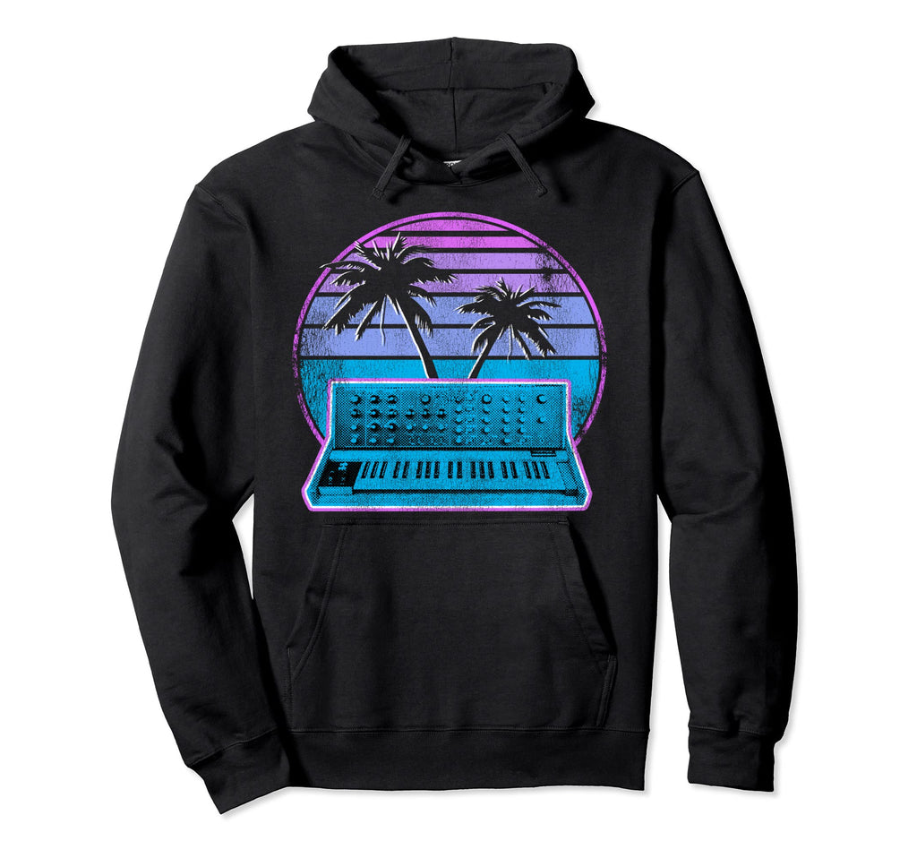 Synthwave Retrowave Pastel Goth Analog Hoodie - Graphic Print for Adults - T-Shirt, Sweatshirt, Hoodie