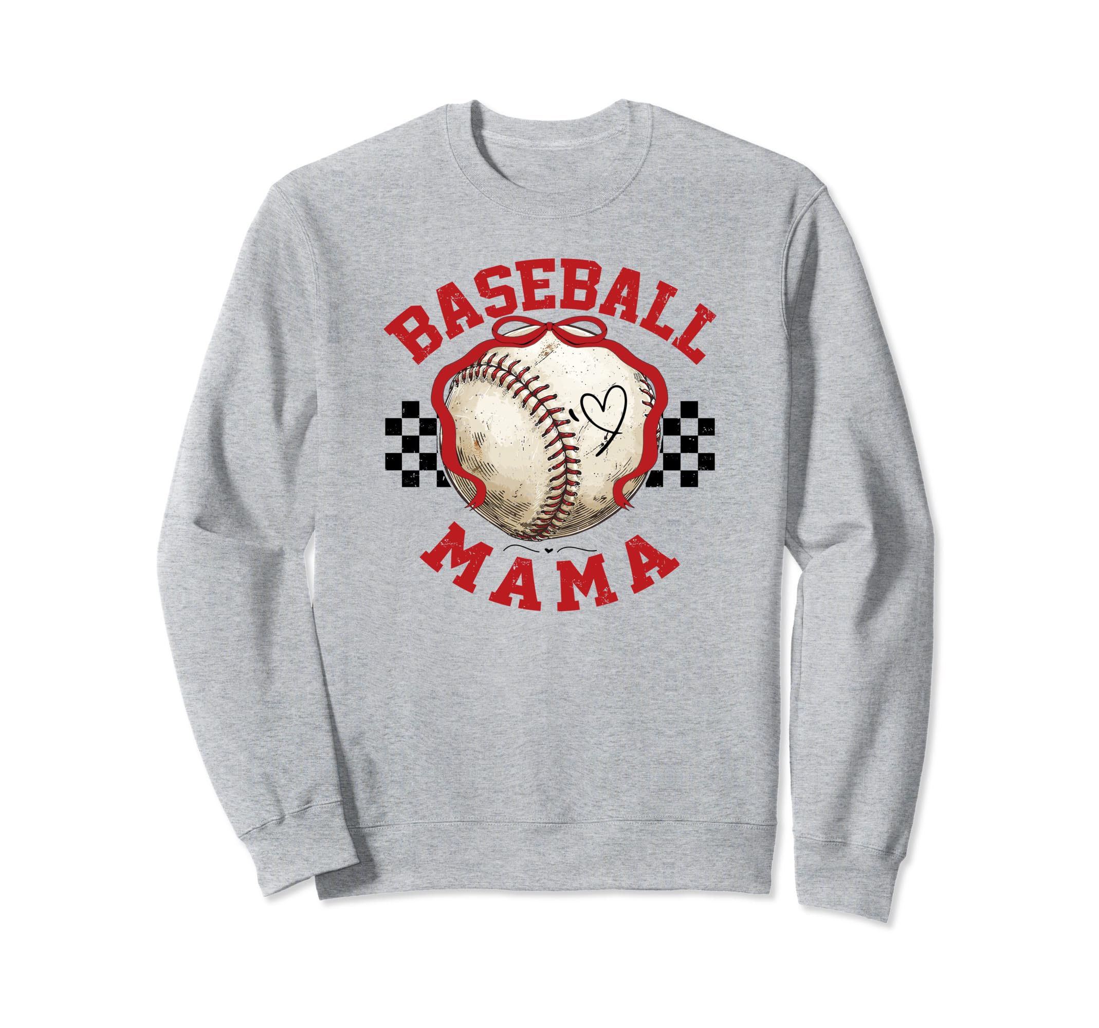 Baseball Mama Trendy Team Moms Sports Sweatshirt - Custom Art Print Unisex - T-Shirt, Sweatshirt, Hoodie