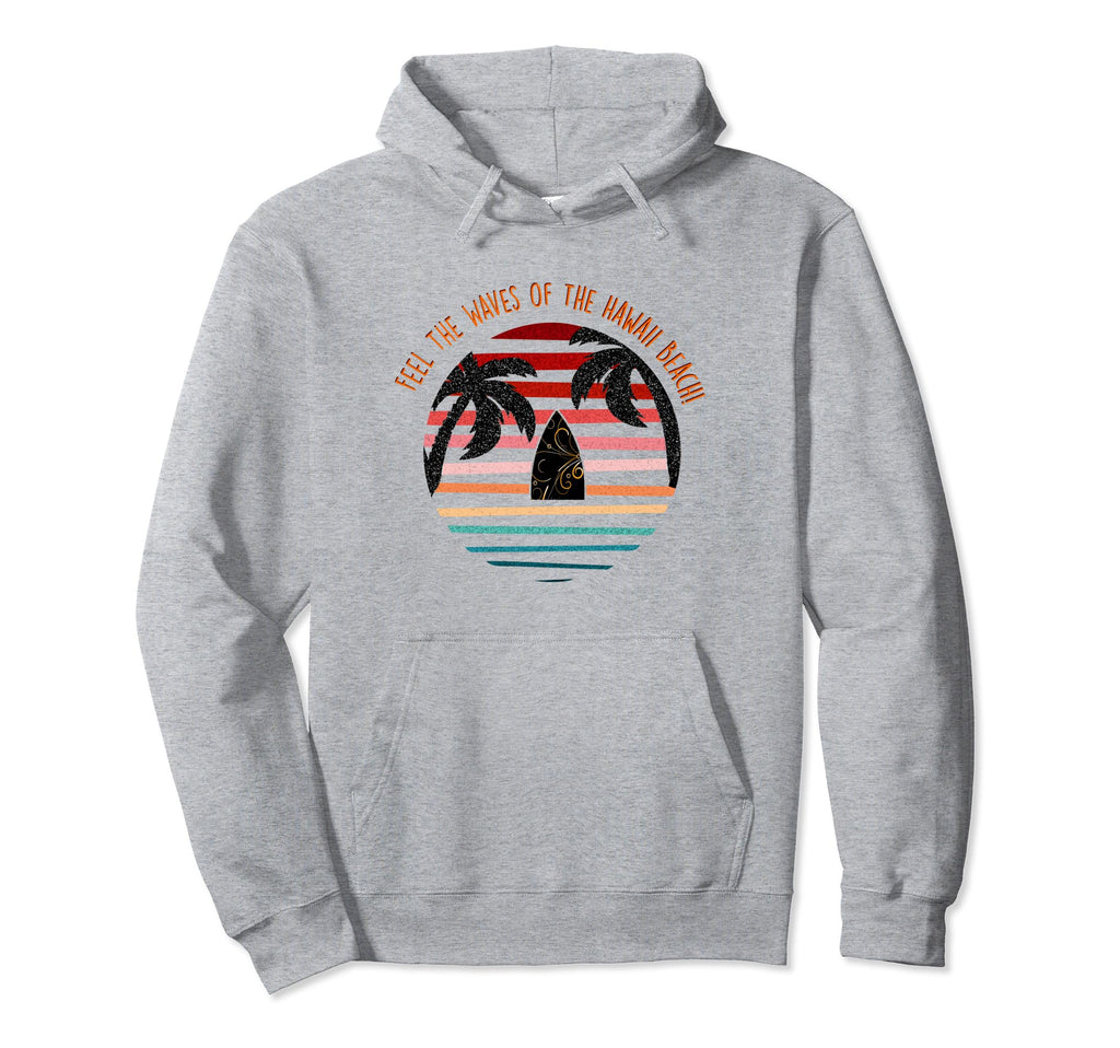 Aloha Spirit Hawaiian Surf Boho Beach Hoodie - Unique Graphic Men Women - T-Shirt, Sweatshirt, Hoodie