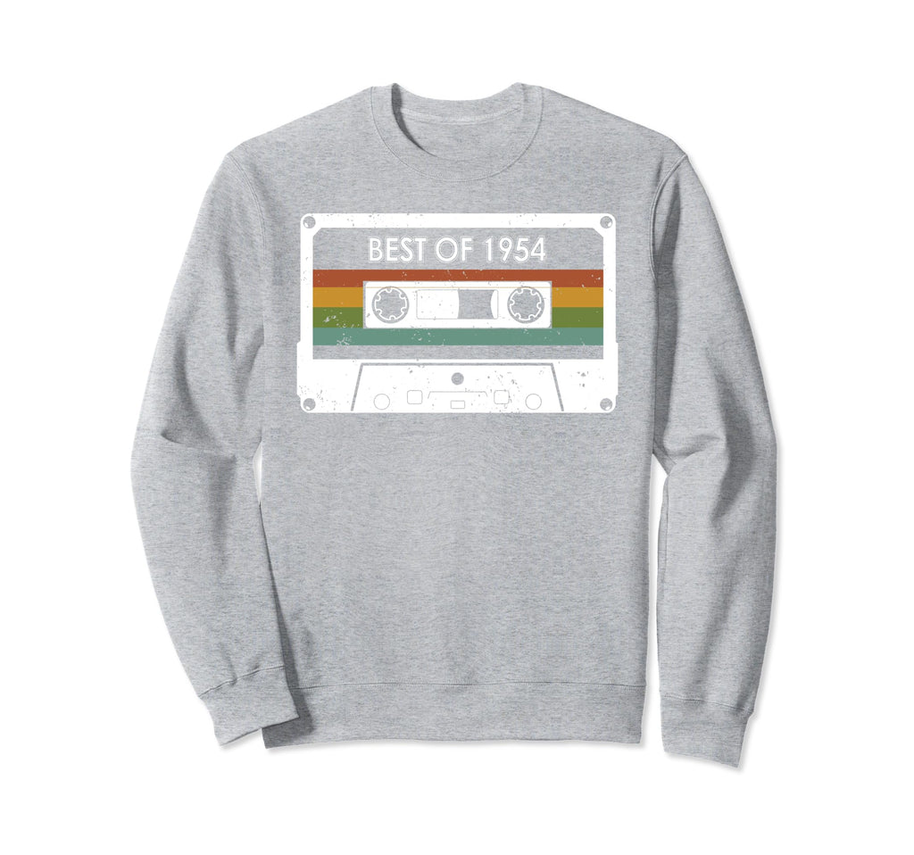 Best 1954 70Th Birthday Cassette Tape Sweatshirt - Trendy Graphic Men Women - T-Shirt, Sweatshirt, Hoodie