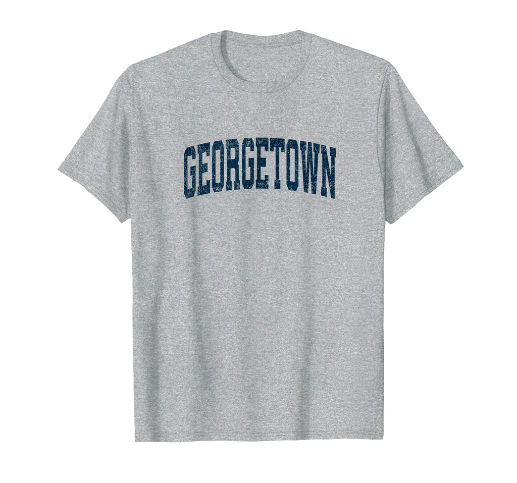 Georgetown Massachusetts Ma Athletic T-Shirt - Streetwear Style for Adults - T-Shirt, Sweatshirt, Hoodie