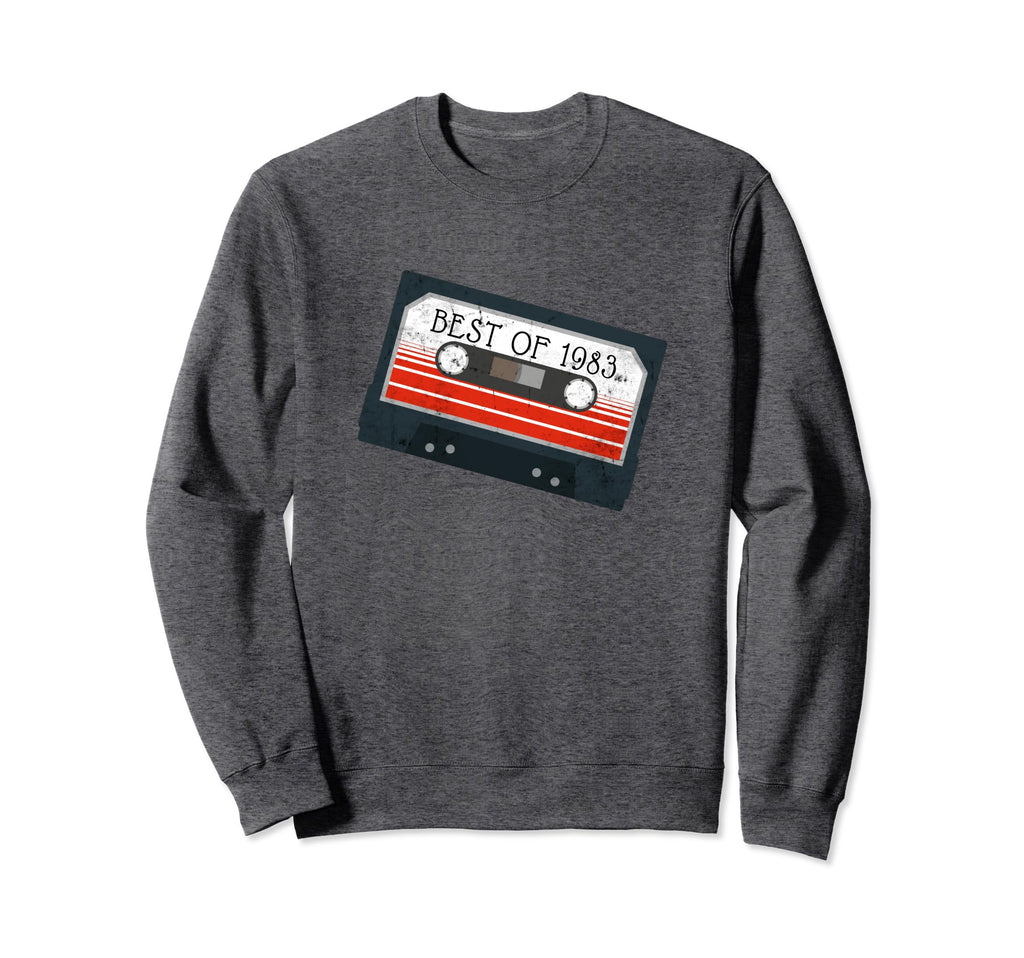 Best 1983 Cassette Tape Music Sweatshirt - Custom Art Print Men Women - T-Shirt, Sweatshirt, Hoodie