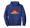 Upper Darby Pennsylvania Pa 70S Rainbow Hoodie - Unique Graphic Unisex - T-Shirt, Sweatshirt, Hoodie