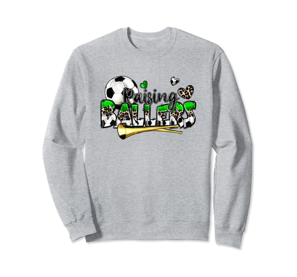 Raising Ballers Baseball Love Sweatshirt - Graphic Print Unisex - T-Shirt, Sweatshirt, Hoodie