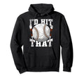 Funny Baseball Player Batter American Hoodie - Streetwear Style Men Women - T-Shirt, Sweatshirt, Hoodie