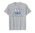 Davis California Varsity T-Shirt - Unique Graphic for Adults - T-Shirt, Sweatshirt, Hoodie