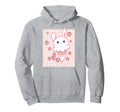 Kawaii Aesthetic Strawberry Ice Cream Hoodie - Minimalist Print Men Women - T-Shirt, Sweatshirt, Hoodie