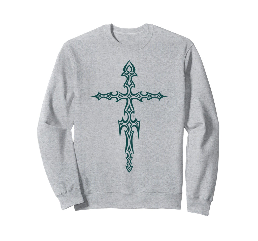 Alt Gothic Cross Y2K Trad Mall Goth Sweatshirt - Novelty Apparel Unisex - T-Shirt, Sweatshirt, Hoodie