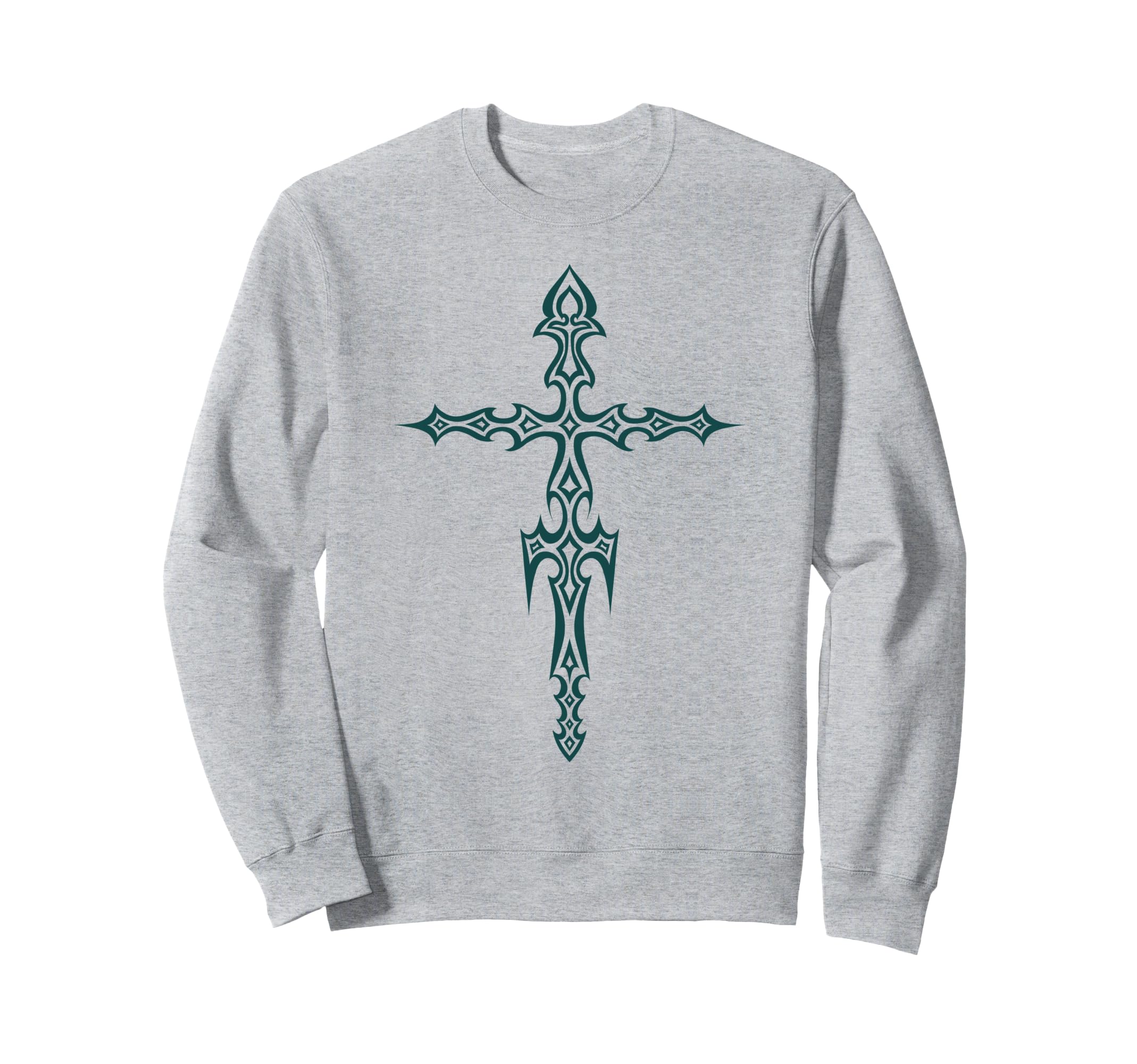 Alt Gothic Cross Y2K Trad Mall Goth Sweatshirt - Novelty Apparel Unisex - T-Shirt, Sweatshirt, Hoodie