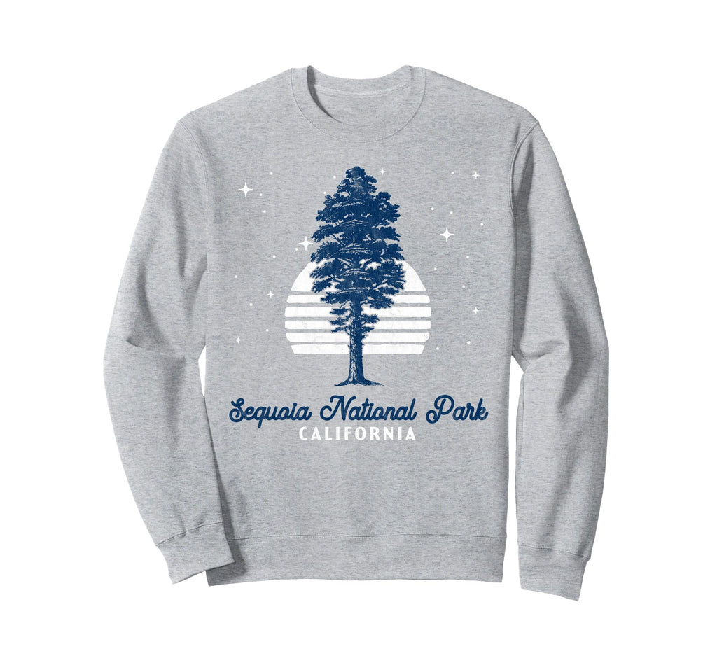 Sequoia National Park Night 80S Sweatshirt - Novelty Apparel Unisex - T-Shirt, Sweatshirt, Hoodie
