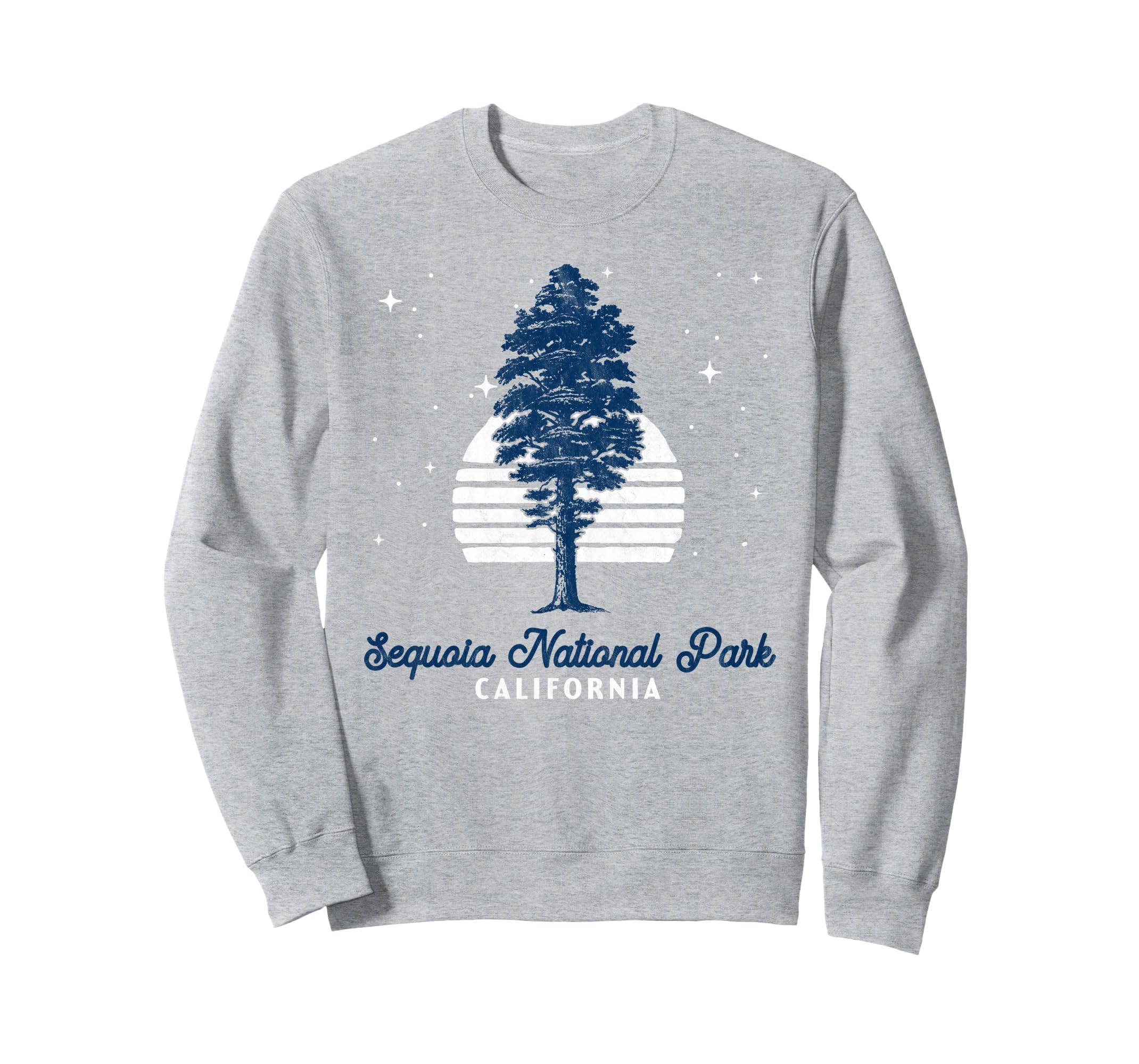 Sequoia National Park Night 80S Sweatshirt - Novelty Apparel Unisex - T-Shirt, Sweatshirt, Hoodie