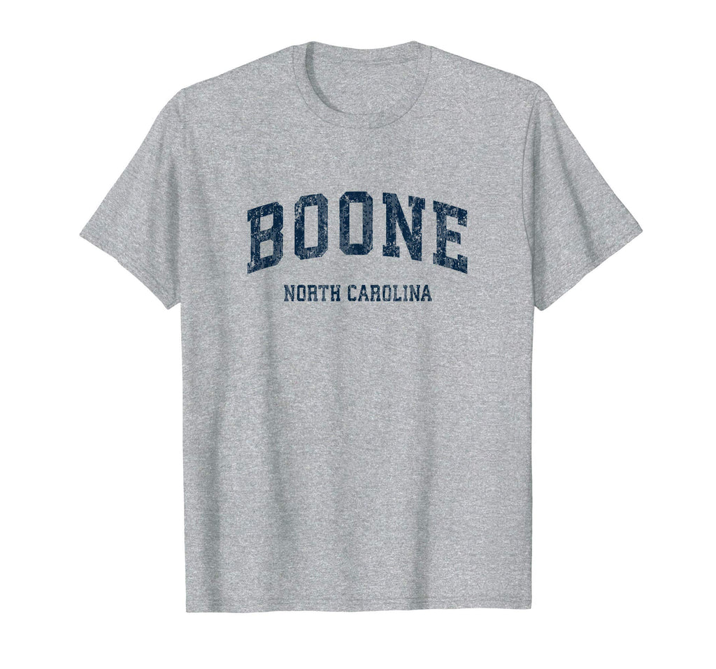 Boone North Carolina Nc Varsity Sports Navy T-Shirt - Unique Graphic Unisex - T-Shirt, Sweatshirt, Hoodie