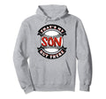 Thats My Son Out There Baseball Hoodie - Minimalist Print Men Women - T-Shirt, Sweatshirt, Hoodie