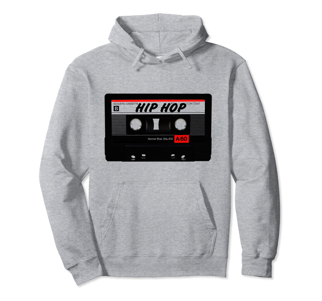 Hip Hop Mixtape 80S 90S Audio Cassette Tape Hoodie - Graphic Print Unisex - T-Shirt, Sweatshirt, Hoodie
