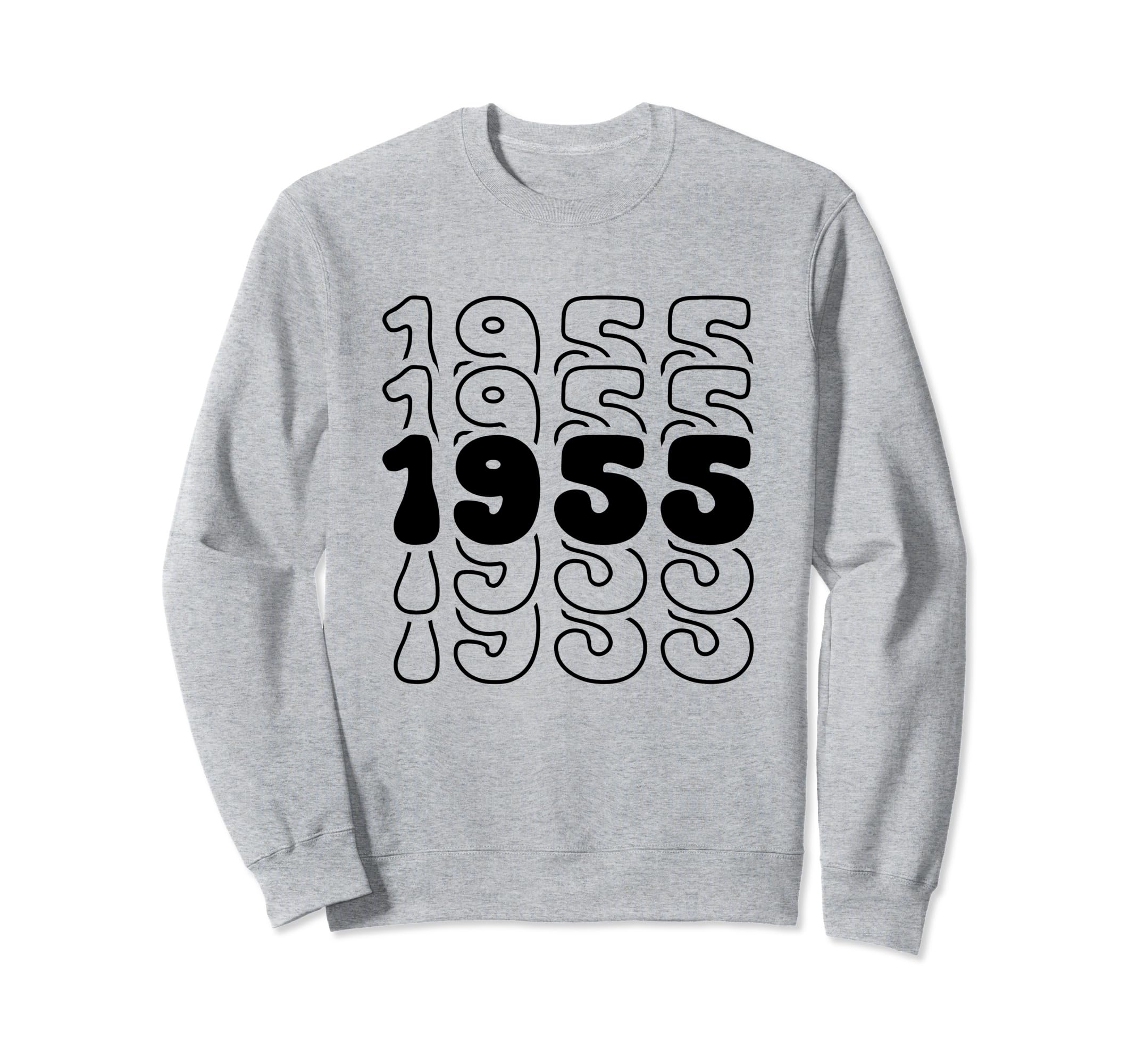 69 Year Old Groovy 69Th Birthday Sweatshirt - Aesthetic Graphic for Adults - T-Shirt, Sweatshirt, Hoodie