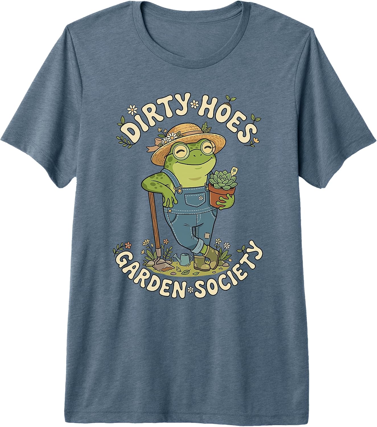 Dirty Hoes Garden Society Funny Gardening - Adult & Kids T-Shirts, Sweatshirts & Hoodies apparel design preview 1