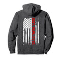 Best Papa Ever American Usa Flag Fathers Day Hoodie - Graphic Print Unisex - T-Shirt, Sweatshirt, Hoodie