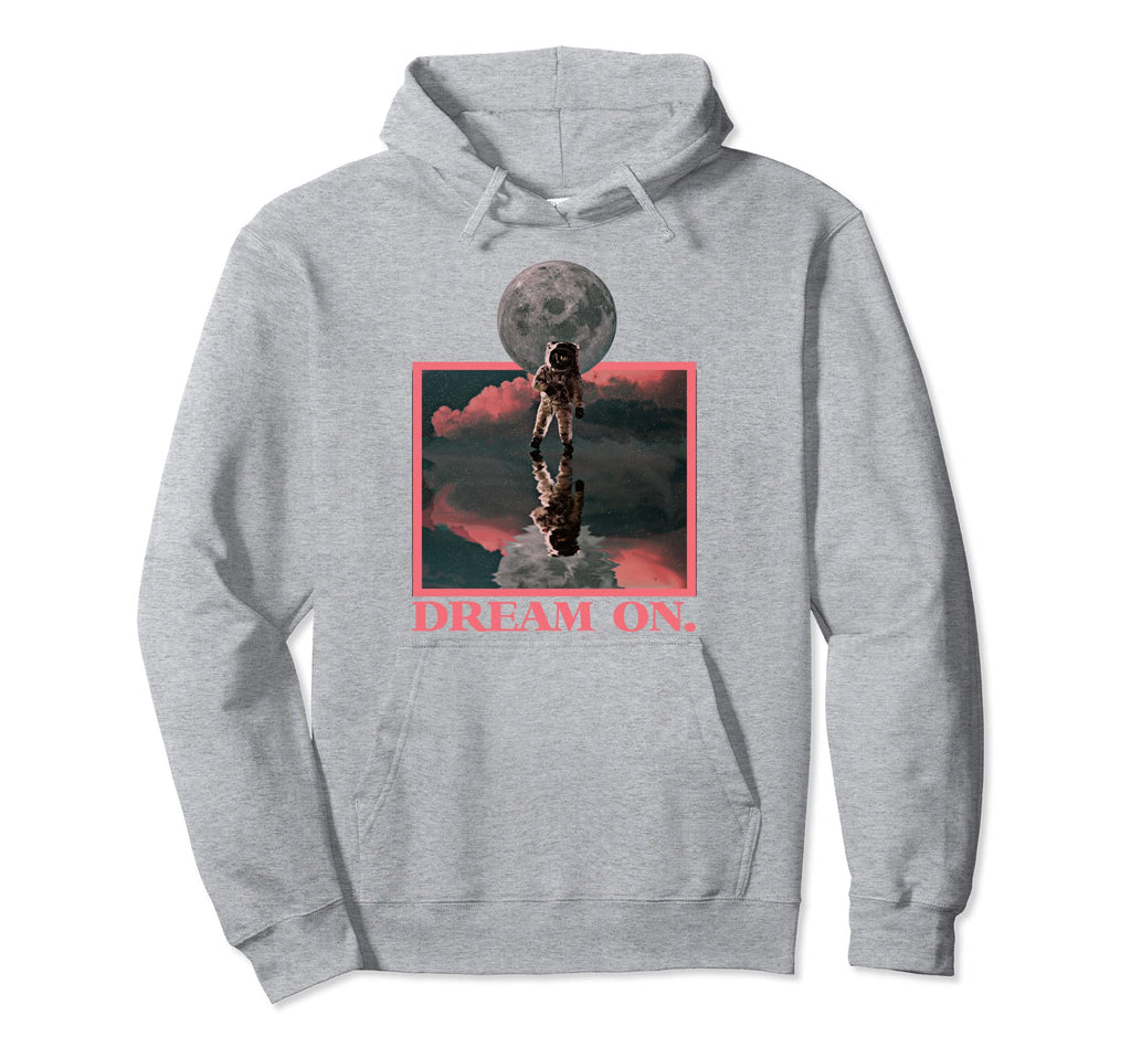 Vaporwave Dream Aesthetic Edgy Astronaut Hoodie - Minimalist Print Unisex - T-Shirt, Sweatshirt, Hoodie