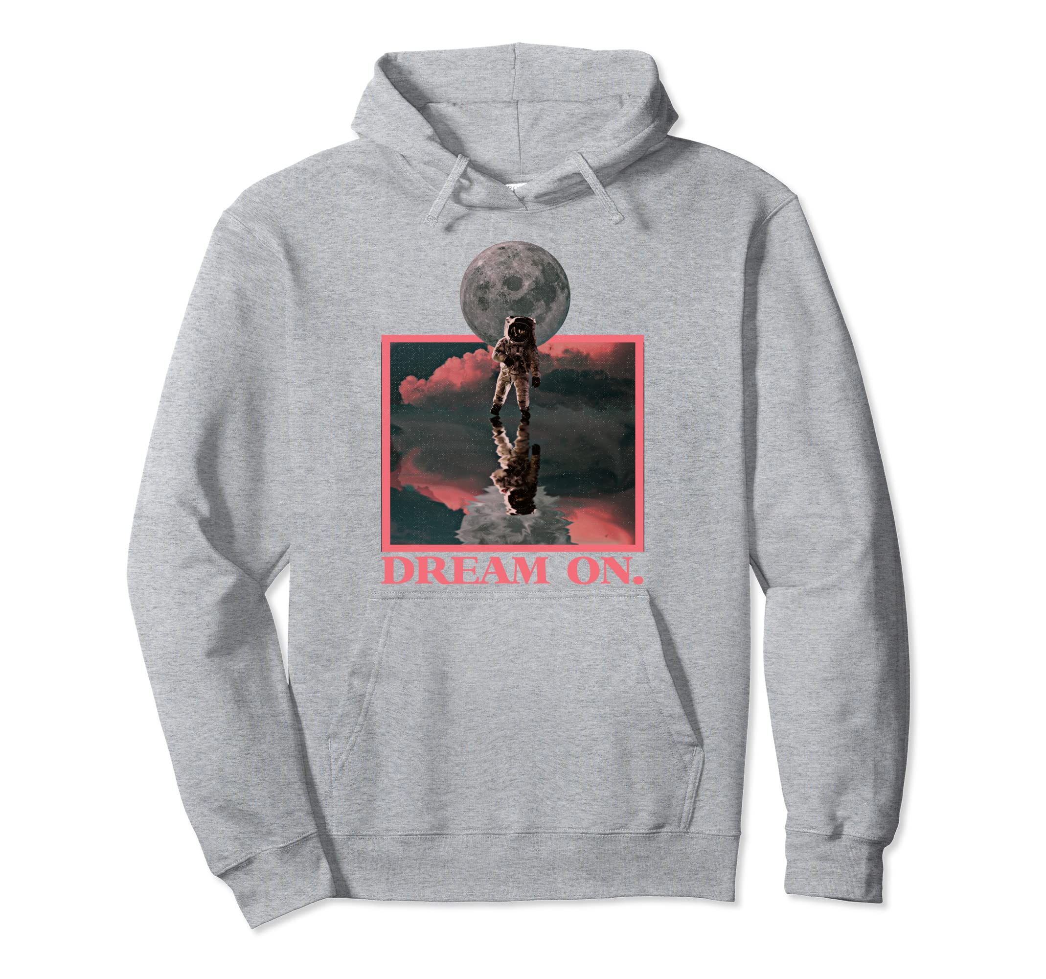 Vaporwave Dream Aesthetic Edgy Astronaut Hoodie - Minimalist Print Unisex - T-Shirt, Sweatshirt, Hoodie
