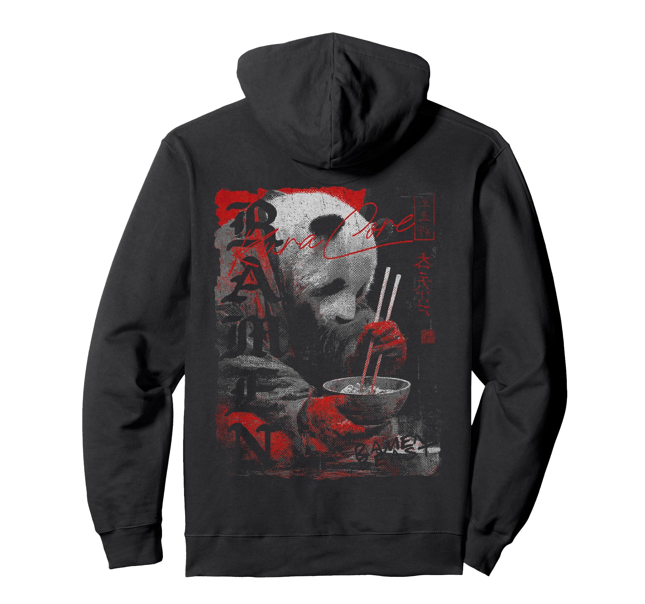 Ramen Back Japanese Streetwear Y2K Hoodie - Streetwear Style Men Women - T-Shirt, Sweatshirt, Hoodie