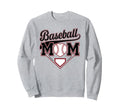 Baseball Mom Sweatshirt - Unique Graphic Unisex - T-Shirt, Sweatshirt, Hoodie