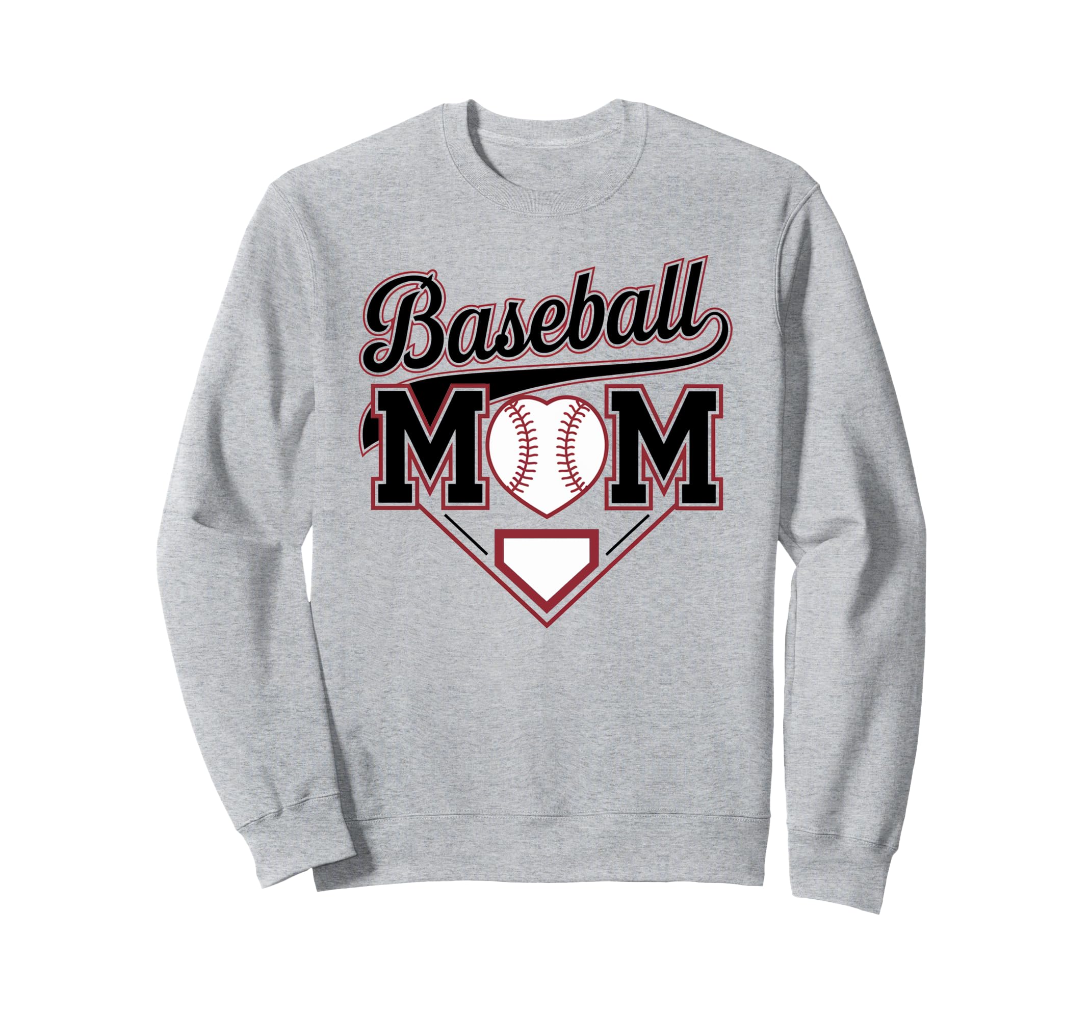 Baseball Mom Sweatshirt - Unique Graphic Unisex - T-Shirt, Sweatshirt, Hoodie