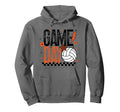 Volleyball Game Day Volleyball Mom Orange Hoodie - Graphic Print Unisex - T-Shirt, Sweatshirt, Hoodie