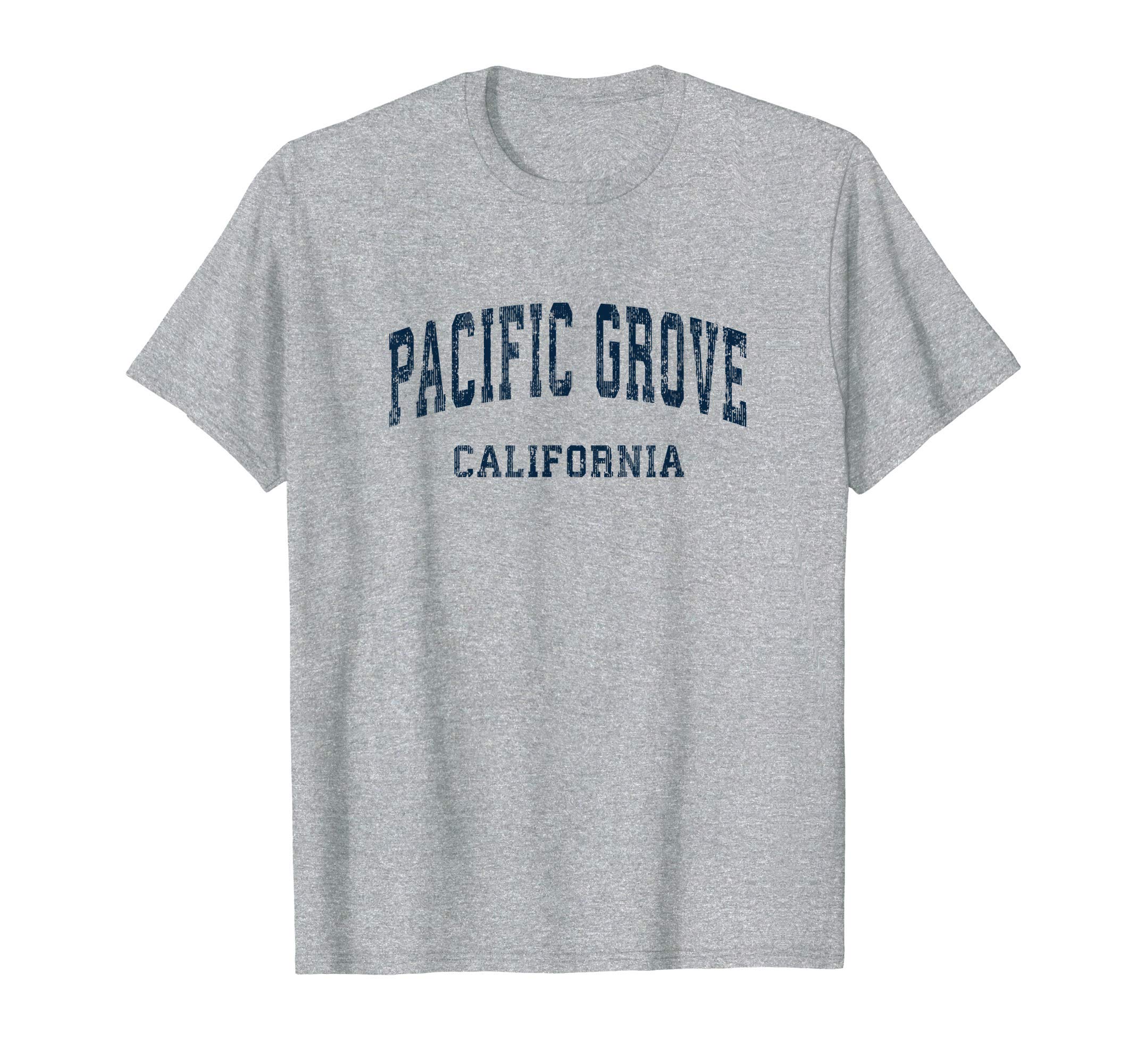 Pacific Grove California Ca Varsity T-Shirt - Unique Graphic for Adults - T-Shirt, Sweatshirt, Hoodie