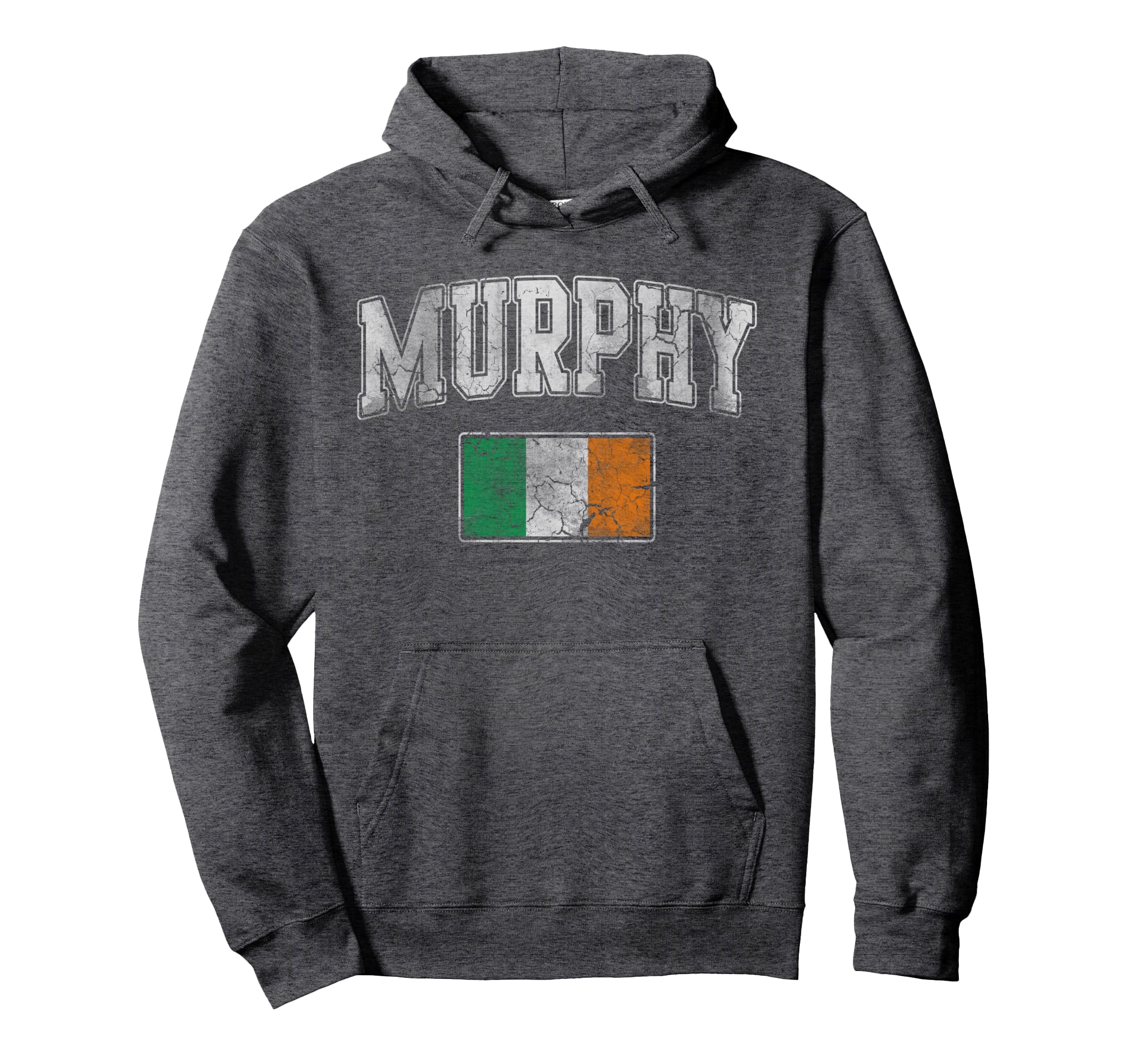 Murphy Irish Flag Ireland St Patricks Hoodie - Graphic Print for Adults - T-Shirt, Sweatshirt, Hoodie