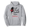 Baseball Mom Life Loud And Proud Hoodie - Minimalist Print Men Women - T-Shirt, Sweatshirt, Hoodie