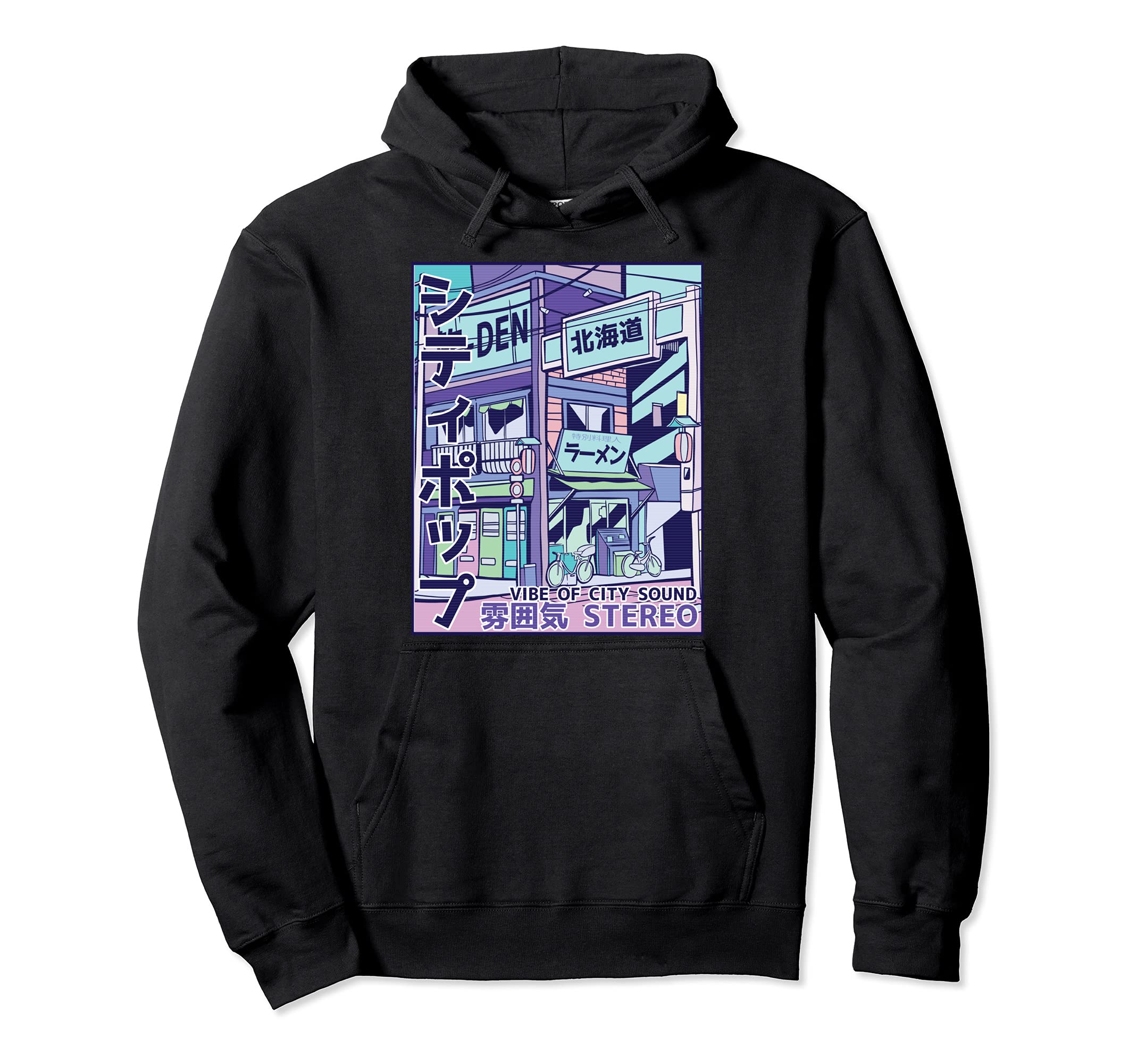 Japanese City Pop 70S 80S Music Hoodie - Fun Novelty Design Men Women - T-Shirt, Sweatshirt, Hoodie